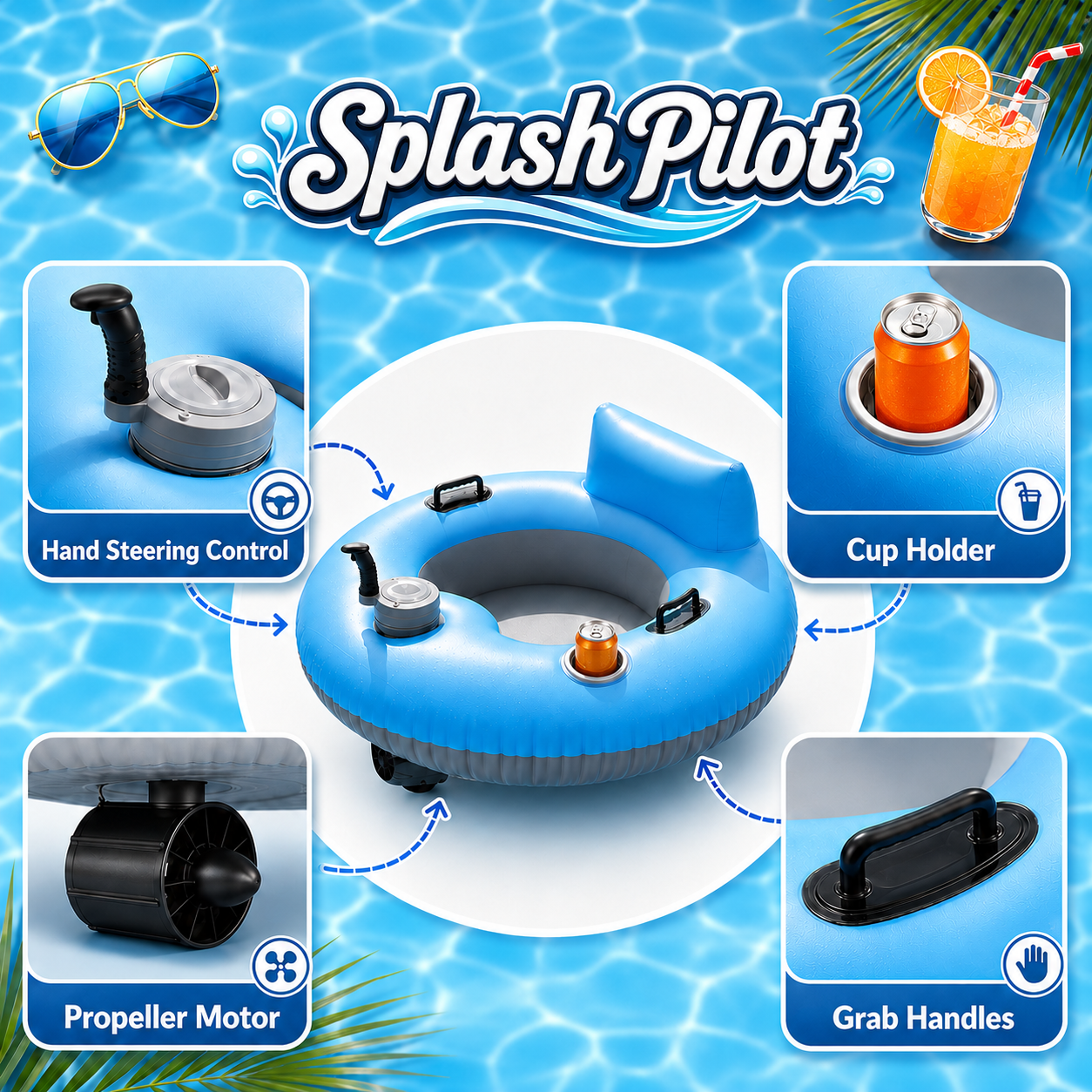 SplashPilot Motorized Float